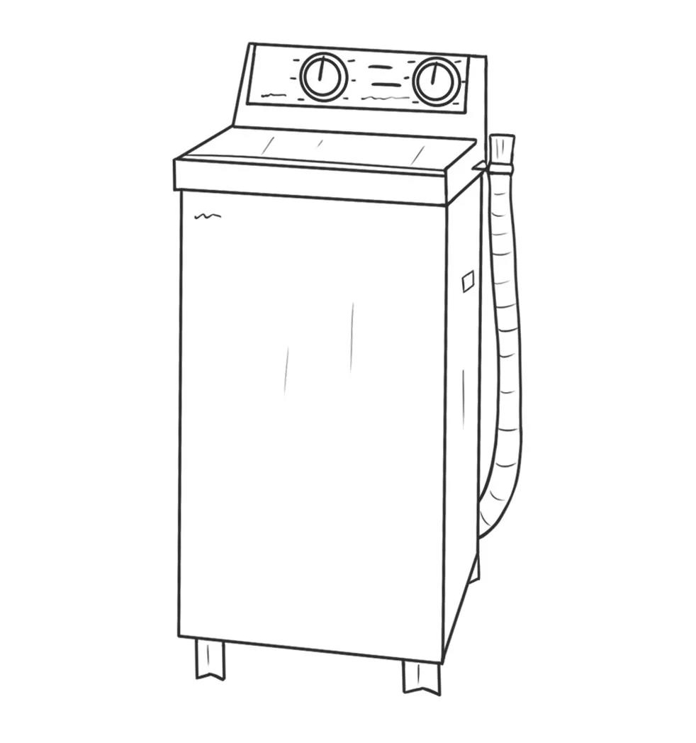 洗衣機發展史與溫度傳感器